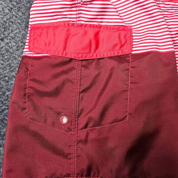 Old Navy Men's Red Swim Shorts - Picture 6 of 10